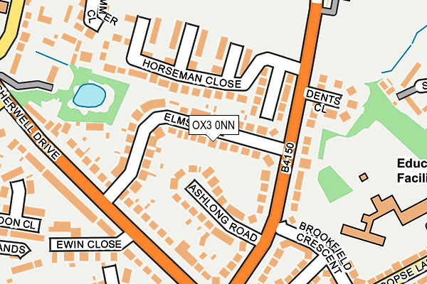 OX3 0NN map - OS OpenMap – Local (Ordnance Survey)