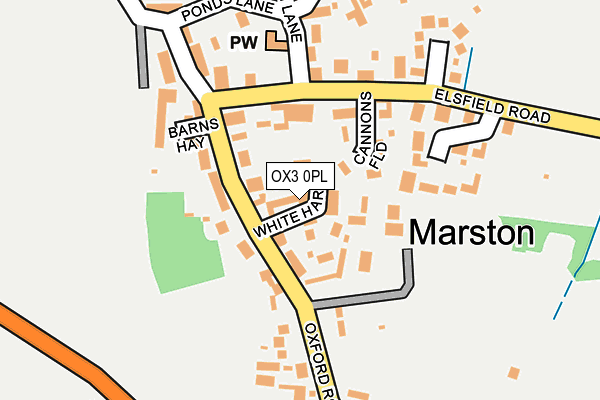 Map of WHITE HART (MARSTON) MANAGEMENT COMPANY LIMITED at local scale