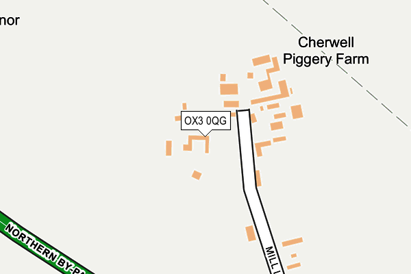 OX3 0QG map - OS OpenMap – Local (Ordnance Survey)