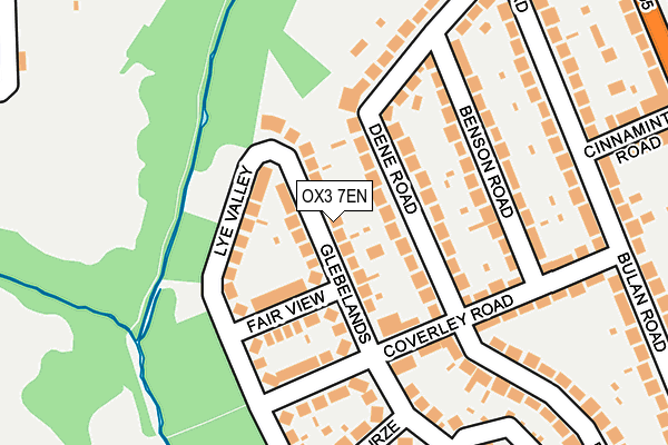 OX3 7EN map - OS OpenMap – Local (Ordnance Survey)