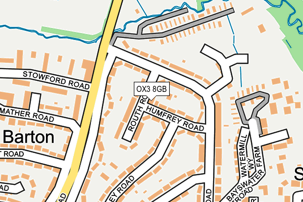 OX3 8GB map - OS OpenMap – Local (Ordnance Survey)