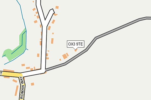 OX3 9TE map - OS OpenMap – Local (Ordnance Survey)