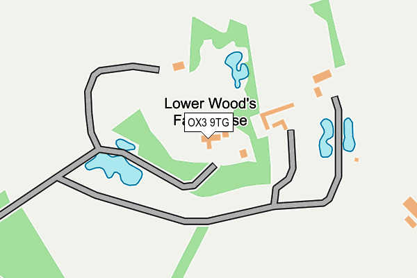 OX3 9TG map - OS OpenMap – Local (Ordnance Survey)
