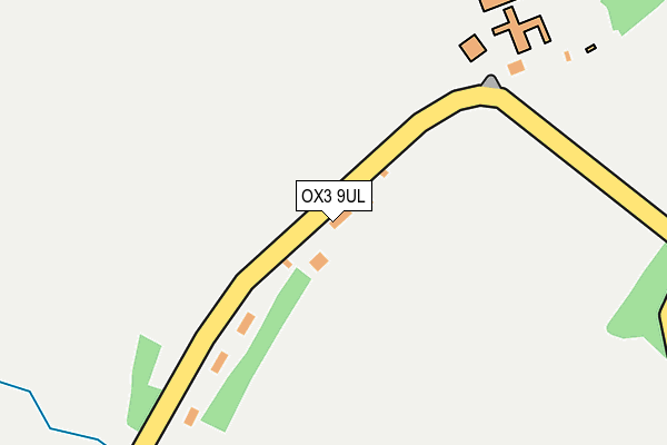 OX3 9UL map - OS OpenMap – Local (Ordnance Survey)