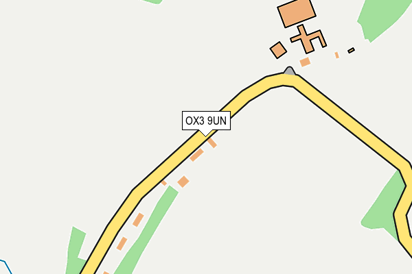 OX3 9UN map - OS OpenMap – Local (Ordnance Survey)