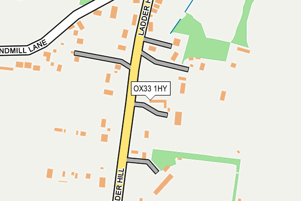 Map of LADDER HILL MANAGEMENT COMPANY LIMITED at local scale