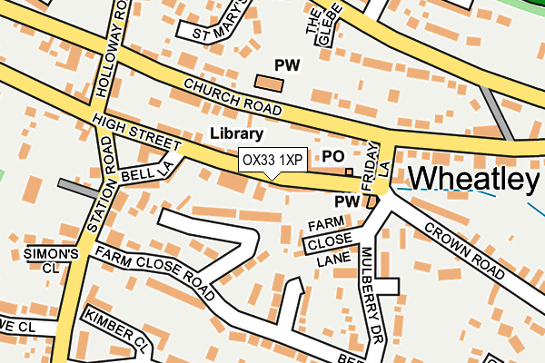 Map of BRUIN CAFE LTD at local scale