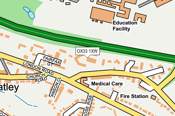 Map of STATION VIEW (CHESHAM) OWNERS LIMITED at local scale