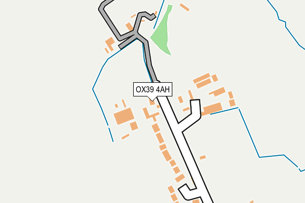 OX39 4AH map - OS OpenMap – Local (Ordnance Survey)