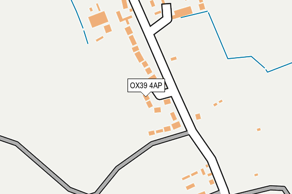 OX39 4AP map - OS OpenMap – Local (Ordnance Survey)