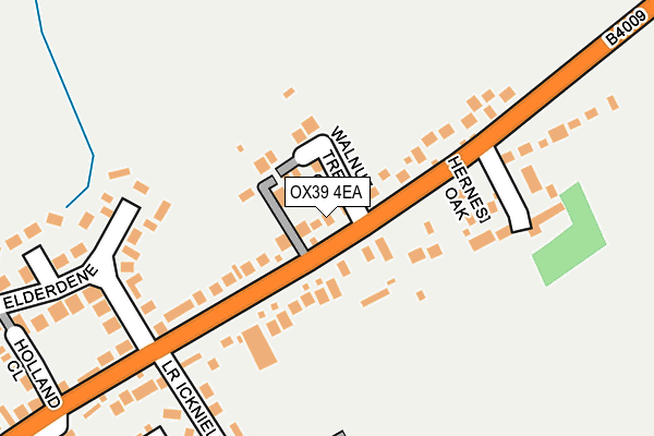 OX39 4EA map - OS OpenMap – Local (Ordnance Survey)