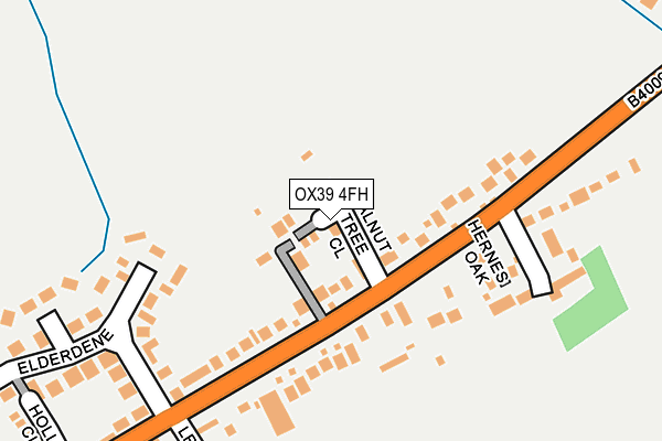 OX39 4FH map - OS OpenMap – Local (Ordnance Survey)