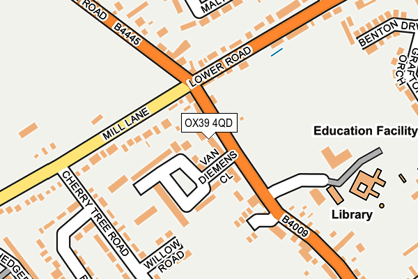 Map of JACQUI WILLIAMS ACCOUNTANCY LIMITED at local scale