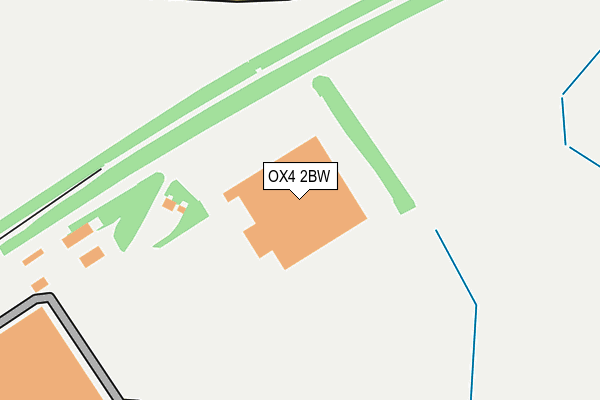 OX4 2BW map - OS OpenMap – Local (Ordnance Survey)