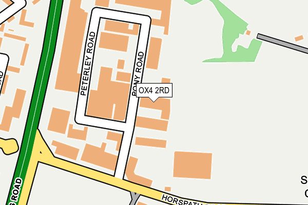 OX4 2RD map - OS OpenMap – Local (Ordnance Survey)