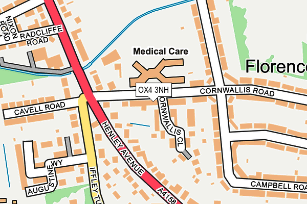 OX4 3NH map - OS OpenMap – Local (Ordnance Survey)