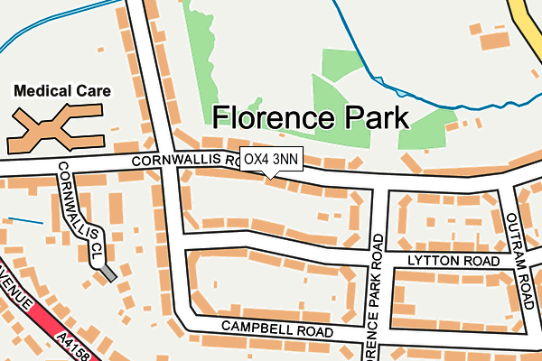 OX4 3NN map - OS OpenMap – Local (Ordnance Survey)