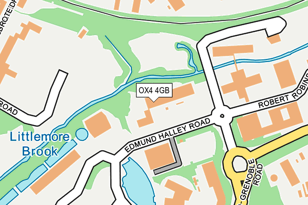 OX4 4GB map - OS OpenMap – Local (Ordnance Survey)