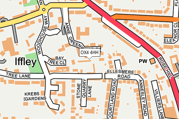 OX4 4HH map - OS OpenMap – Local (Ordnance Survey)