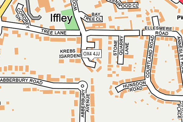 OX4 4JJ map - OS OpenMap – Local (Ordnance Survey)