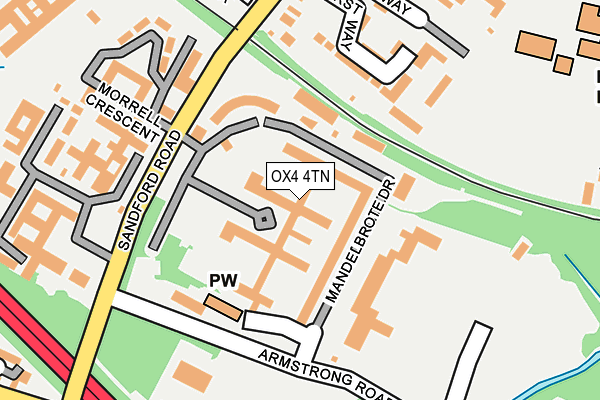 OX4 4TN map - OS OpenMap – Local (Ordnance Survey)