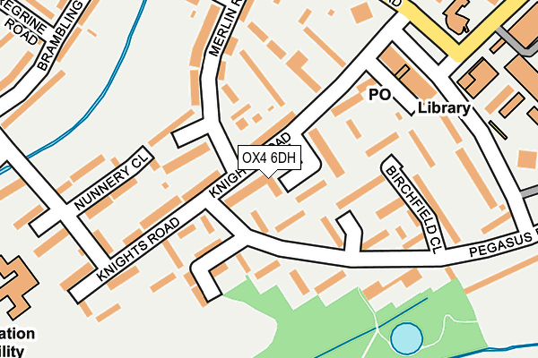 OX4 6DH map - OS OpenMap – Local (Ordnance Survey)