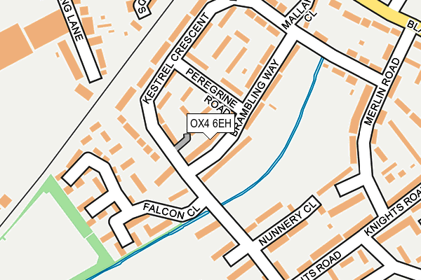 OX4 6EH map - OS OpenMap – Local (Ordnance Survey)