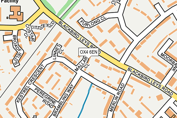 OX4 6EN map - OS OpenMap – Local (Ordnance Survey)