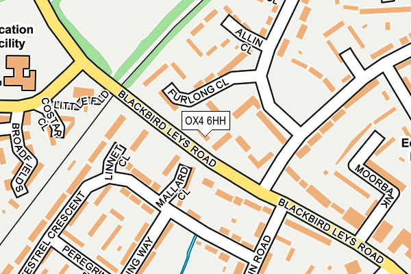 OX4 6HH map - OS OpenMap – Local (Ordnance Survey)