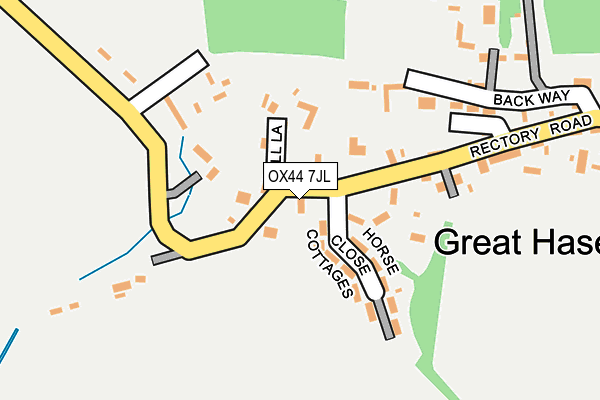 OX44 7JL map - OS OpenMap – Local (Ordnance Survey)