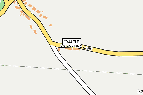 OX44 7LE map - OS OpenMap – Local (Ordnance Survey)