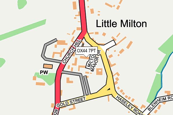 Map of MILTON MANOR DRIVE RESIDENTS ASSOCIATION (1971) LIMITED at local scale