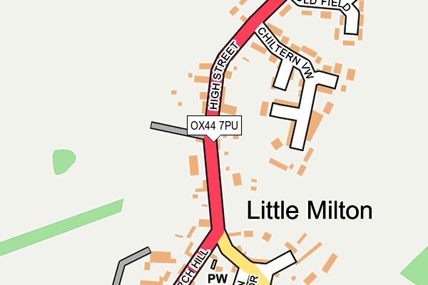 Map of MAISIE WILLIS LTD at local scale
