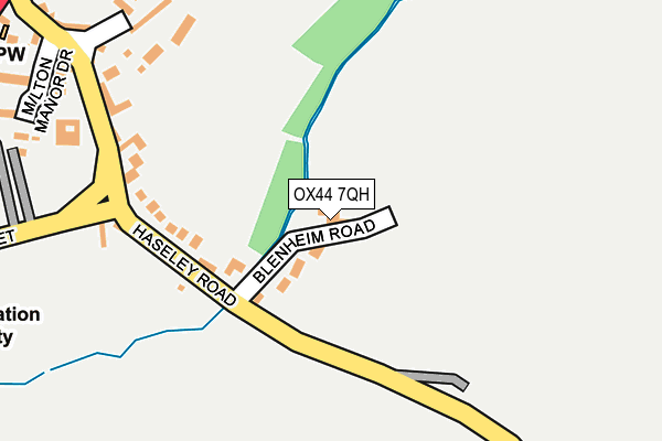 OX44 7QH map - OS OpenMap – Local (Ordnance Survey)