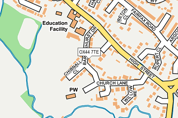 Map of JOHN BURDER CONSTRUCTION LIMITED at local scale