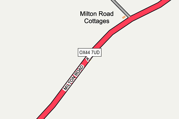 OX44 7UD map - OS OpenMap – Local (Ordnance Survey)