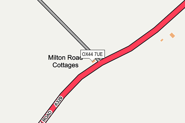 OX44 7UE map - OS OpenMap – Local (Ordnance Survey)