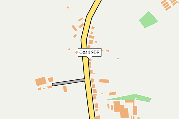 OX44 9DR map - OS OpenMap – Local (Ordnance Survey)