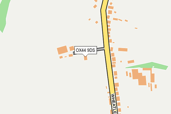 OX44 9DS map - OS OpenMap – Local (Ordnance Survey)
