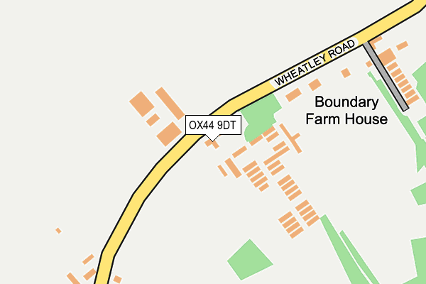 OX44 9DT map - OS OpenMap – Local (Ordnance Survey)