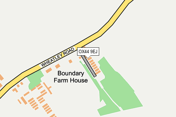 OX44 9EJ map - OS OpenMap – Local (Ordnance Survey)