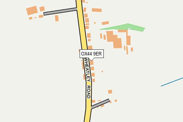 OX44 9ER map - OS OpenMap – Local (Ordnance Survey)