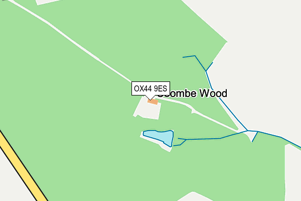 OX44 9ES map - OS OpenMap – Local (Ordnance Survey)