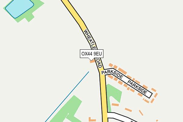 OX44 9EU map - OS OpenMap – Local (Ordnance Survey)