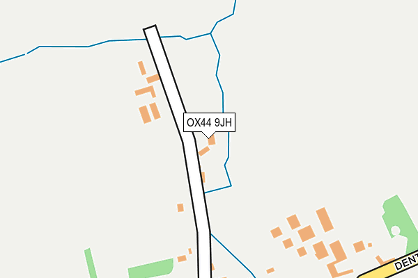 OX44 9JH map - OS OpenMap – Local (Ordnance Survey)