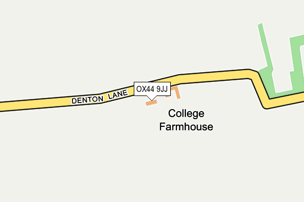 OX44 9JJ map - OS OpenMap – Local (Ordnance Survey)
