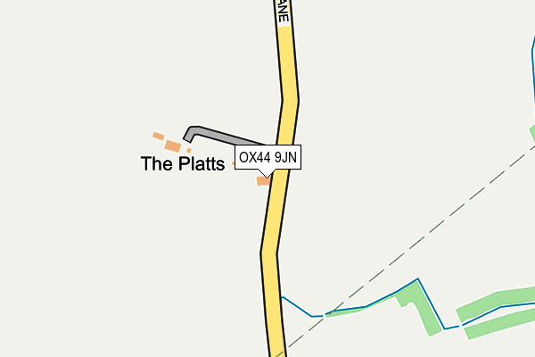 OX44 9JN map - OS OpenMap – Local (Ordnance Survey)