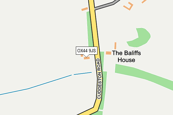 OX44 9JS map - OS OpenMap – Local (Ordnance Survey)