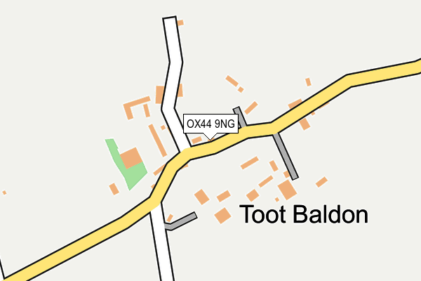 OX44 9NG map - OS OpenMap – Local (Ordnance Survey)