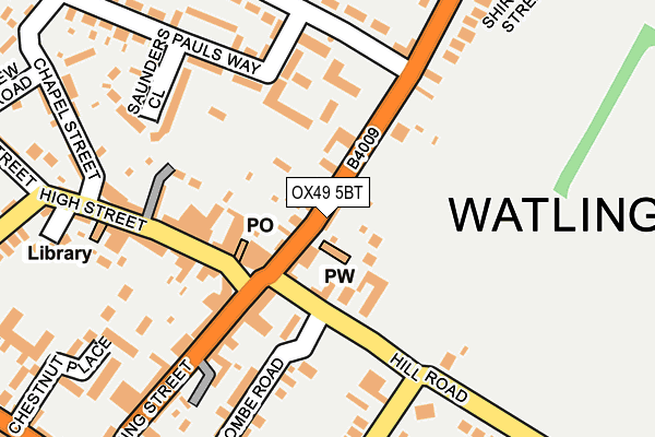 Map of STEINDALE LTD at local scale